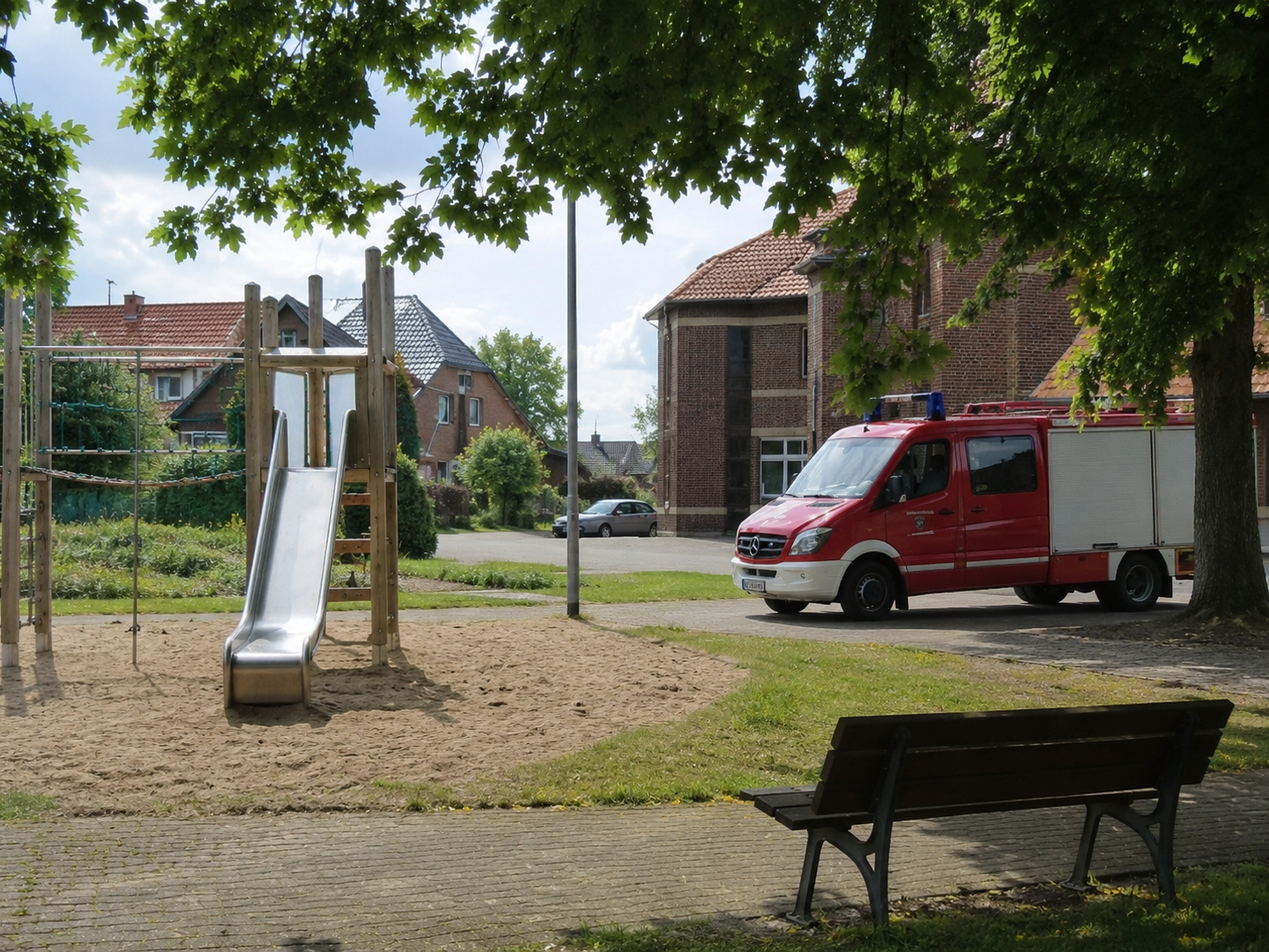 Spielplatz vor Ort entscheiden 