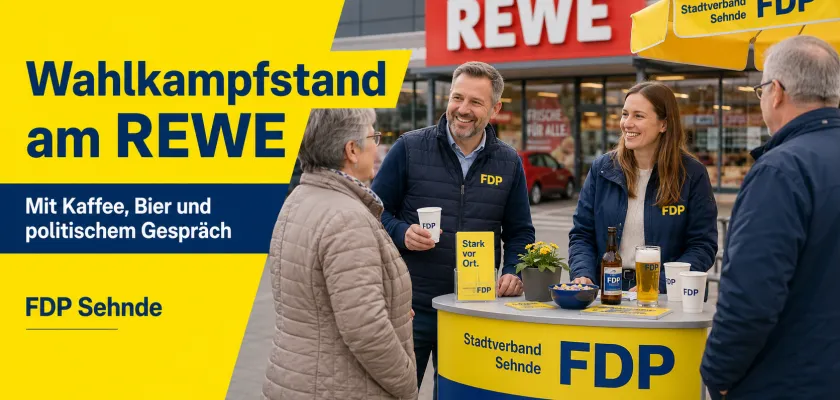 Wahlkampfstand